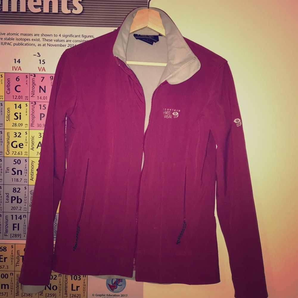 Mountain Hardwear Waterproof Pink Jacket